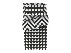 Capas de edredão Pack 2 + almofadas algodão branco 90x190cm