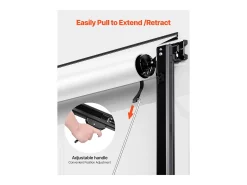 Capota de Carro SucceBuy Toldo de Substituição de 488 cm para Reboque – Toldo Manual para a Maioria dos Reboques de 12V DC