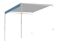 Capota de Carro SucceBuy Toldo de Substituição de 549 cm – Toldo Manual para Reboques para a Maioria dos Reboques DC12V