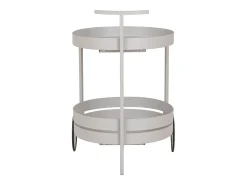 Carrinho Beja, Cinzento, 42x40x61 cm, Kendra Home