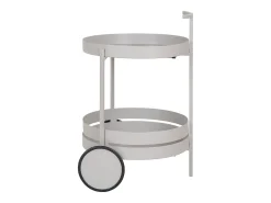 Carrinho Beja, Cinzento, 42x40x61 cm, Kendra Home