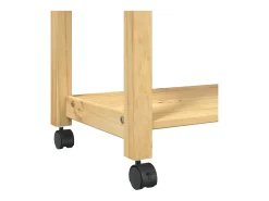 Carrinho de cozinha MONZA 84x40x88,5 cm madeira de pinho maciça