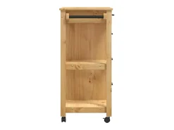 Carrinho de cozinha MONZA 84x40x88,5 cm madeira de pinho maciça
