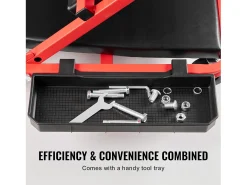 Carrinho de Inspeção SucceBuy Banco de Garagem Dobrável de 91cm, Capacidade 136kg para Mecânico, Equipado com Seis Rodas Giratórias 360° de 6,48 cm