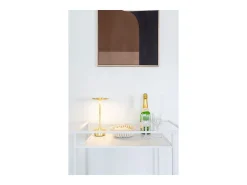 Carrinho Vita, Branco, 68x40x79 cm, Kendra Home