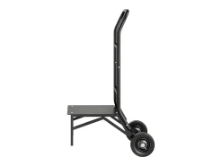 Carro de Suporte Porta-Cadeira Plegável SucceBuy, para 10 Cadeiras, Carga 68kg para Puxar