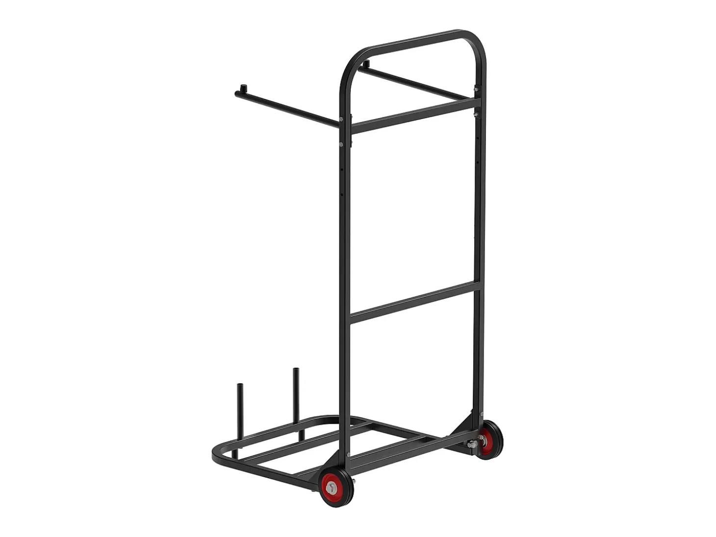Carro de Suporte Porta-Cadeira Plegável SucceBuy, para 10 Cadeiras, Carga 45kg para Puxar