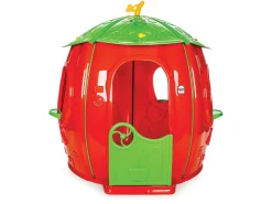 Casa de brincar plástica em forma de morango HOUSE WITH SLIDE