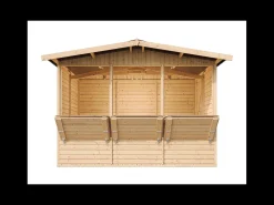Casa de jardim de madeira - H232x336x263 cm / 6m² - M150A