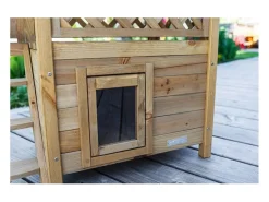 Casa para gatos Lodge 77x50x73 cm