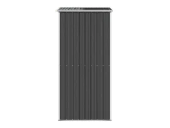 Casinha de jardim cabana depósito galpão externo galpão robusto para ferramentas 192 x 108 x 223 cm aço galvanizado antracite 02_0022194