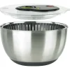 Centrifugadora de Salada Inox Turboline com Botão Turbo - 26,5cm - Capacidade 4,5L