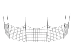Cerca de Jardim SucceBuy 93x75 cm, Barreira Robusta para Animais, Lote de 5, para Cão Pátio Terraço Exterior