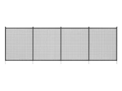 Cerca de Piscina SucceBuy, Cerca Removível de Segurança Plegável, Barreira de Piscina Enterrada, 1,21x14,63 m, 340 g/m², para Proteção de Crianças e Animais