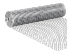 Cerca de Tela Metálica Galvanizada SucceBuy Tela de Hardware 1,27 cm x 60,96 cm x 762 cm 19 Ga