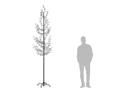 Cerejeira com 368 luzes LEDs 300 cm branco quente