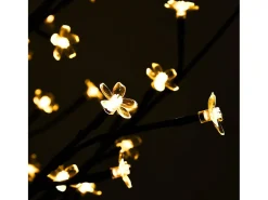 Cerejeira com 672 luzes LEDs 400 cm branco quente