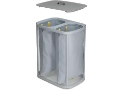Cesto de Roupa Suja JOSEPH JOSEPH 50001 Cinzento Poliéster Algodão 60 L