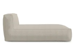 Chaise longue de jardim em tecido bouclé - Bege - NOUMARA de MYLIA