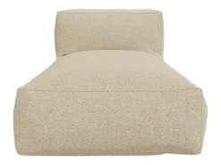 Chaise-longue de jardim em tecido cor bege - NOUMARA de MYLIA