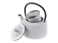 Chaleira de Ferro Fundido Branca Jito 0.8L Indução BEKA - 16409314