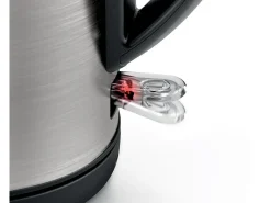 Chaleira elétrica sem fio Bosch DesignLine 1,7L em aço inoxidável com filtro anticalcário removível