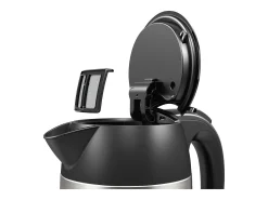 Chaleira elétrica sem fio Bosch DesignLine 1,7L em aço inoxidável com filtro anticalcário removível