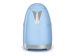 Chaleira sem fio Smeg 1,7L 2400W Azul Pastel com ajustes de temperatura LED e desligamento automático