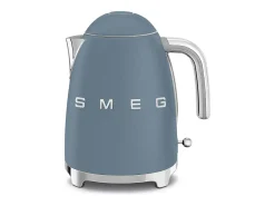 Chaleira Smeg Anos 50 sem fio 1,7L 2400W Azul Tempestade inox & base giratória 360°