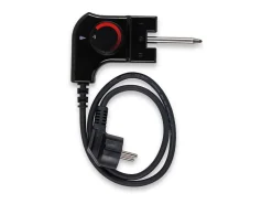 Chapa elétrica de bambu LIVOO DOC322 2200W, placa removível de alumínio fundido com revestimento cerâmico, termostato ajustável