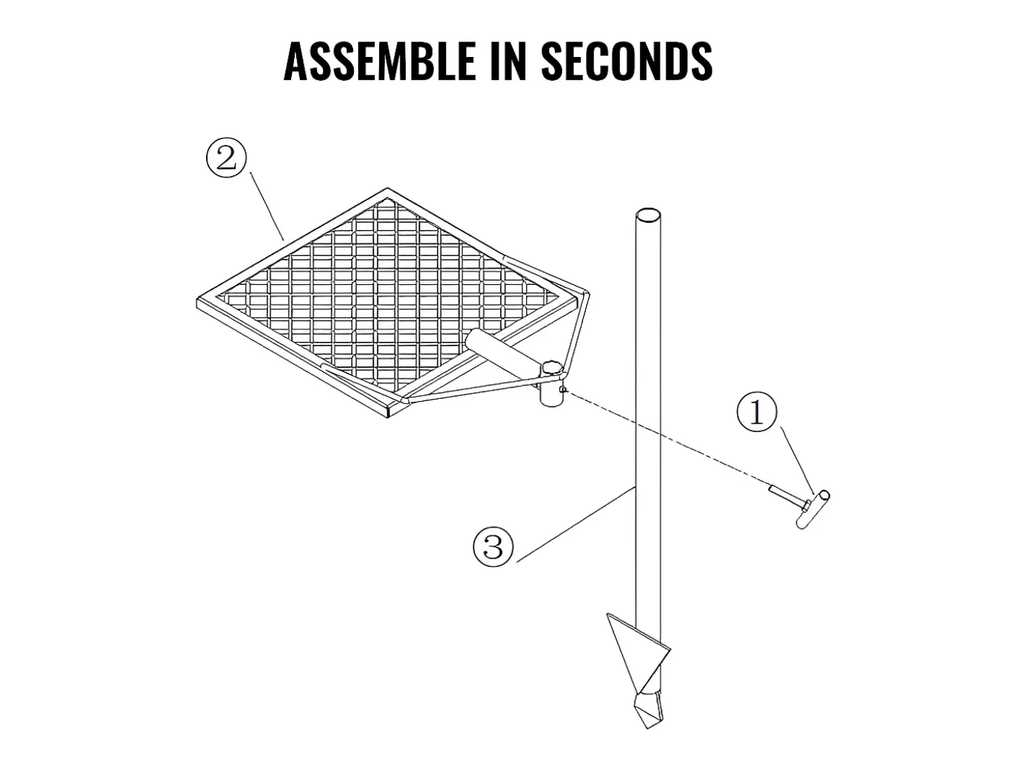 Churrasqueira de Acampamento SucceBuy, de Aço Resistente, Ajustável, para Acampar, Caminhadas, Piqueniques, Viagens, Escalada