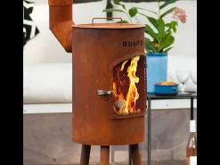 Churrasqueira de Jardim BonGiano SP Rusty 3001R - Compacta e Elegante