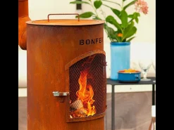 Churrasqueira de Jardim BonGiano SP Rusty 3001R - Compacta e Elegante