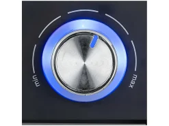 Churrasqueira elétrica em pé 2200W preta - Grelha de alumínio fundido - PG8568