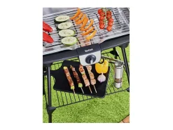 Churrasqueira elétrica Tefal EasyGrill XXL com suporte, Grande superfície, Termóstato ajustável