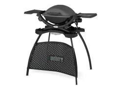 Churrasqueira Elétrica Weber Q1400STAND 2200W Cinza Escuro - Design Original e Prático
