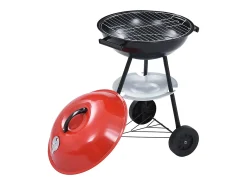 Churrasqueira XXL a carvão com rodas 44 cm