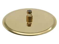 Chuveiro de teto chuveiro de mão ducha manual acessório para banheiro aço inoxidável 25 cm redondo dourado 02_0002086