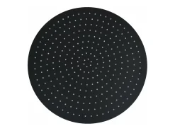 Chuveiro de teto chuveiro de mão acessório para banheiro aço inoxidável 50 cm redondo preto 02_0002076