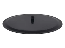 Chuveiro de teto chuveiro de mão acessório para banheiro aço inoxidável 50 cm redondo preto 02_0002076