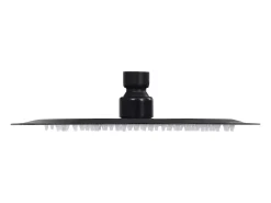 Chuveiro de teto chuveiro de mão ducha manual acessório para banheiro aço inoxidável 20 cm de diâmetro preto 02_0002072