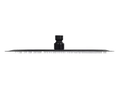 Chuveiro de teto com ducha higiênica acessório para banheiro aço inoxidável 30 cm redondo preto 02_0002074