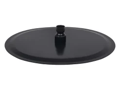 Chuveiro de teto com ducha higiênica acessório para banheiro aço inoxidável 30 cm redondo preto 02_0002074