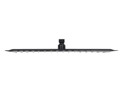 Chuveiro de teto com ducha higiênica acessório para banheiro aço inoxidável retangular 40 x 30 cm preto 02_0002083