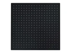 Chuveiro de teto com ducha higiênica acessório para banheiro aço inoxidável quadrado 50 x 50 cm preto 02_0002081