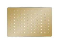 Chuveiro de teto em aço inoxidável 30x20 cm retangular acabamento dourado 02_0002095