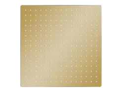 Chuveiro de teto em aço inoxidável 40 x 40 cm quadrado acabamento dourado 02_0002093