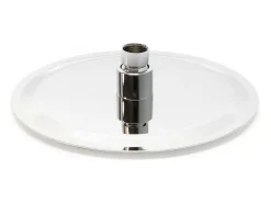 Chuveiro redondo com jato tipo chuva 20 cm em aço inoxidável 16_0000628