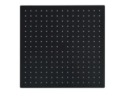 Chuveiro tipo chuva chuveiro de mão acessório para banheiro aço inoxidável quadrado 40 x 40 cm preto 02_0002080