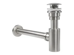 Click-Klak Lavatório Universal Sifão Rea Brush Nickel